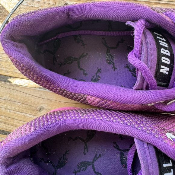 NOBULL Vibrant Purple camo women’s 8.5 vgc - Picture 3 of 6